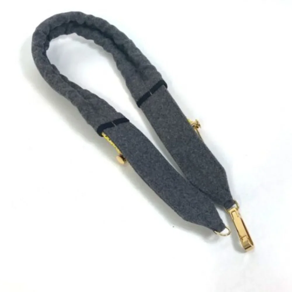 UNUSED FENDI 8C0627 belt felt gray